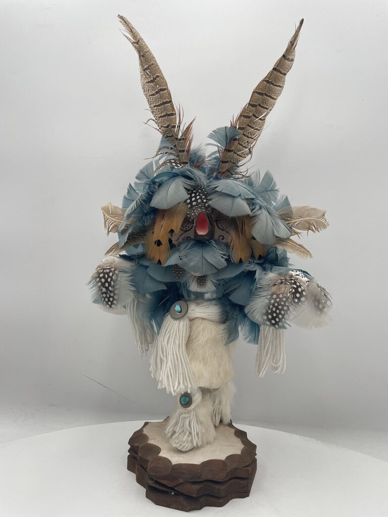 Native American Kachina Doll Turquoise