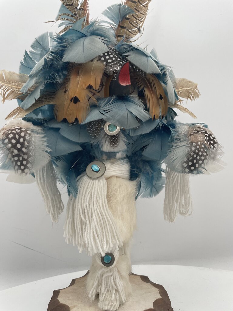 Native American Kachina Doll Turquoise