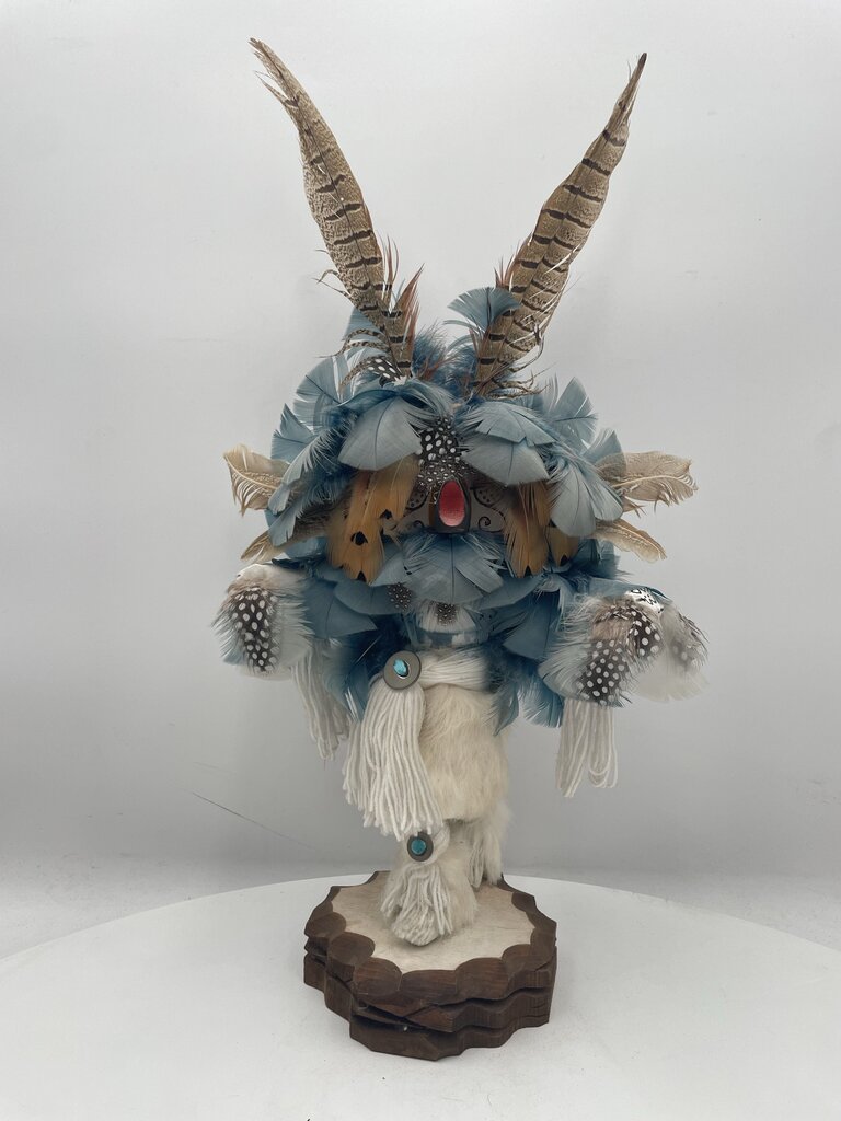 Native American Kachina Doll Turquoise
