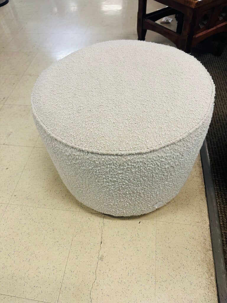 Four Hands Boucle Ottoman 21x18