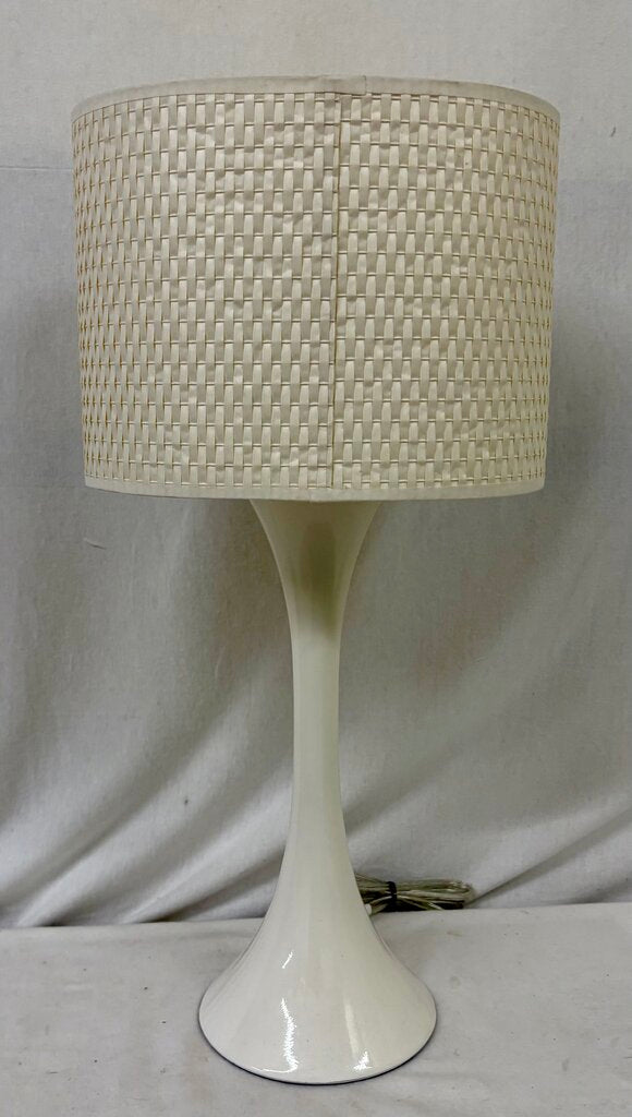 CB2 Ada II White Tulip Style Table Lamp