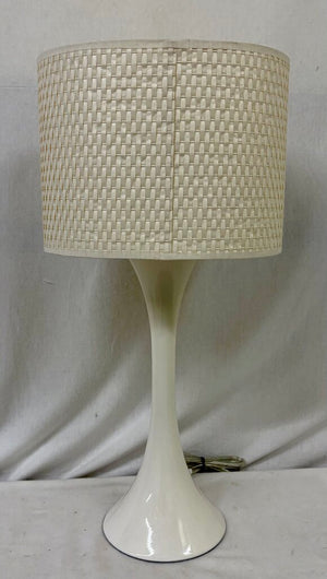 CB2 Ada II White Tulip Style Table Lamp