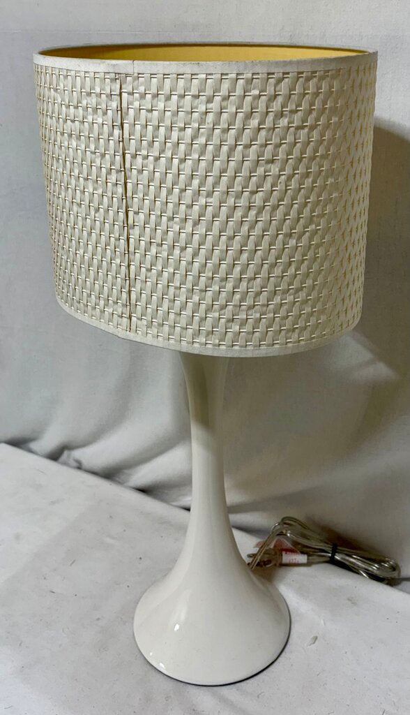 CB2 Ada II White Tulip Style Table Lamp