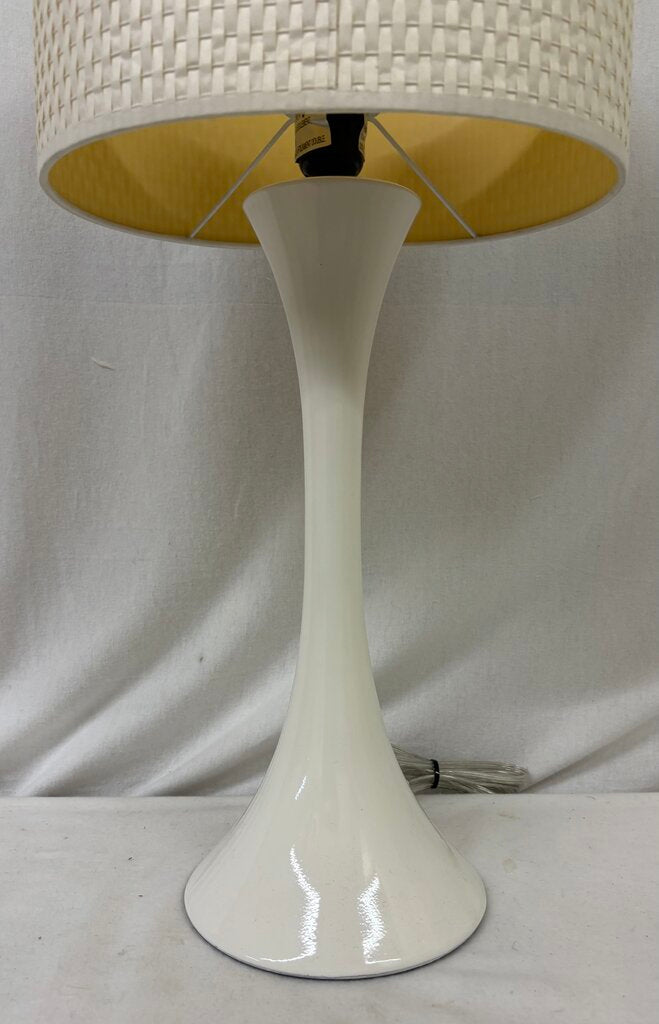 CB2 Ada II White Tulip Style Table Lamp