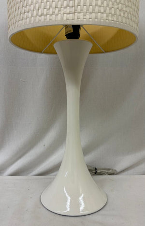 CB2 Ada II White Tulip Style Table Lamp
