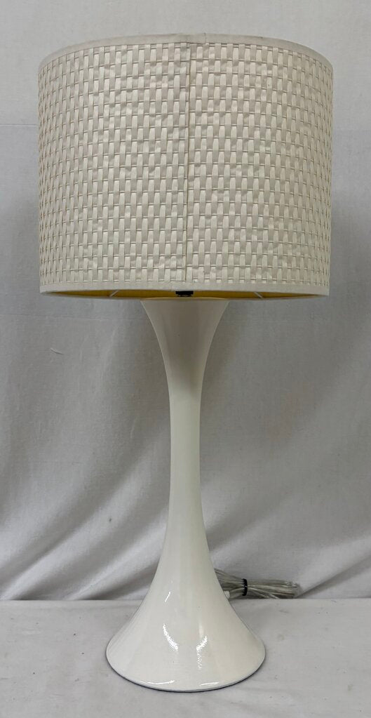 CB2 Ada II White Tulip Style Table Lamp