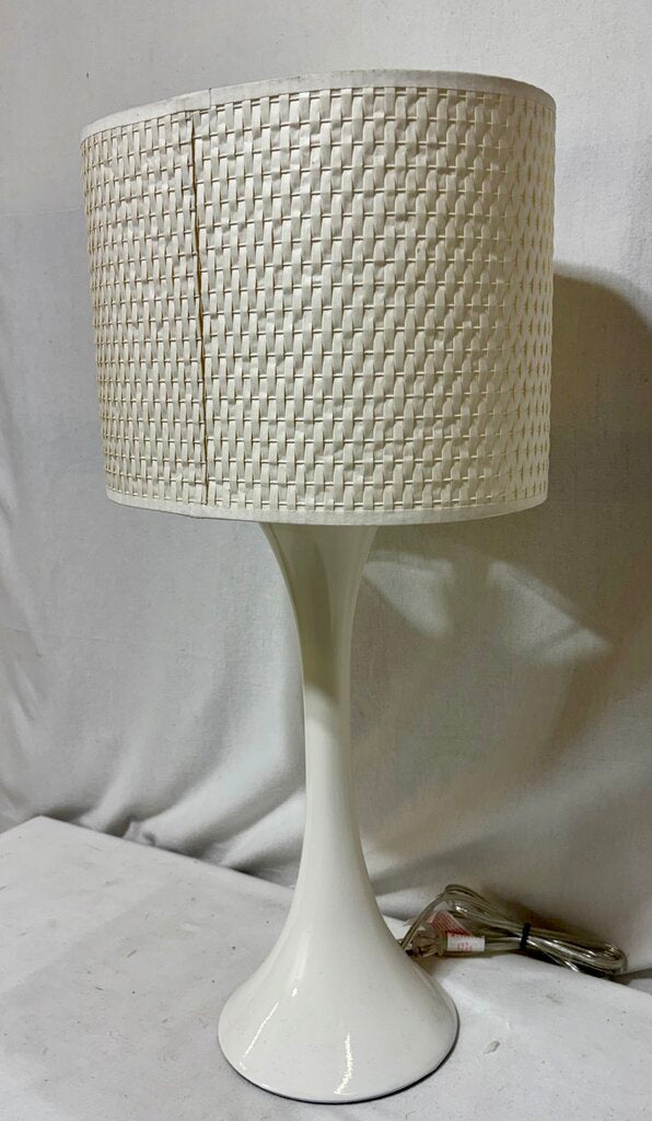 CB2 Ada II White Tulip Style Table Lamp