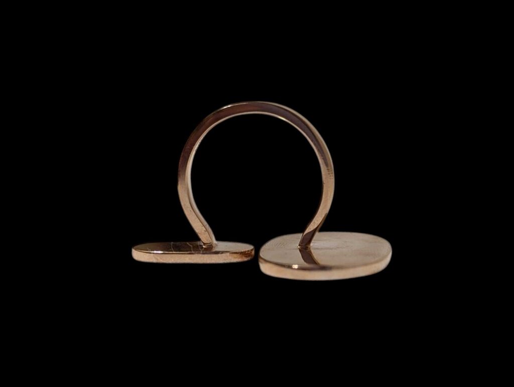 Diamond Ring 18k Rose Gold ( pavé setting )