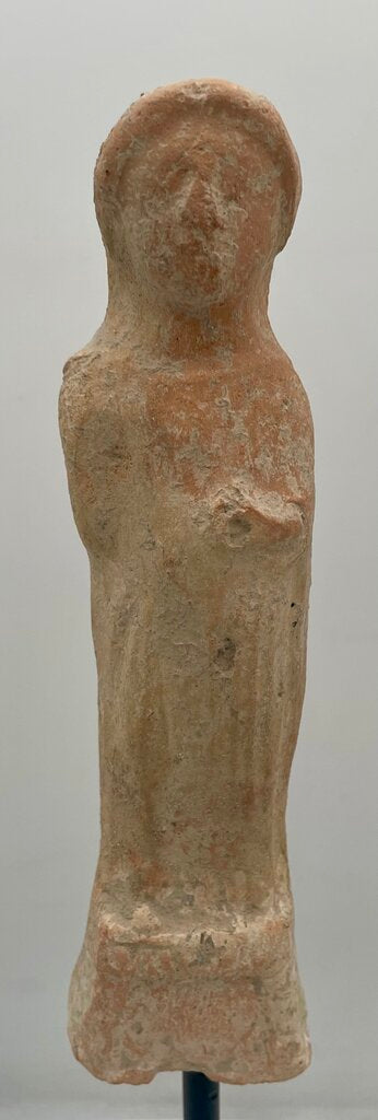 Phoenician Terracotta Female Figural Carthaginian Deity Tanit (Circa 6th to 4th century BCE)