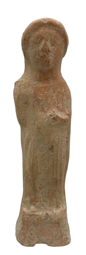 Phoenician Terracotta Female Figural Carthaginian Deity Tanit (Circa 6th to 4th century BCE)
