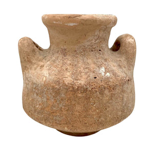 Bronze Age Pottery Canaanite Style Terracotta Pyxis (1650-1450 BCE)