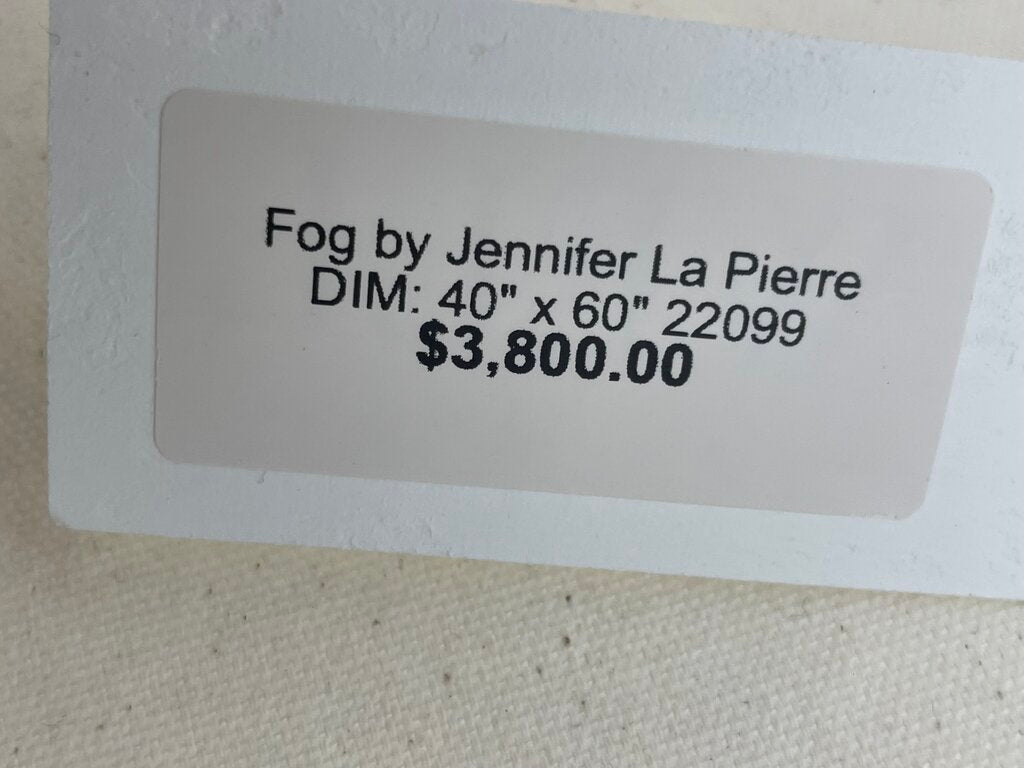 Jennifer La Pierre "Fog" Original Oil & Wax on Canvas