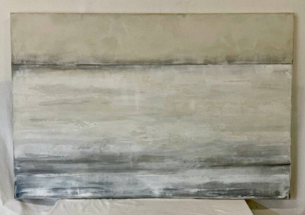 Jennifer La Pierre "Fog" Original Oil & Wax on Canvas