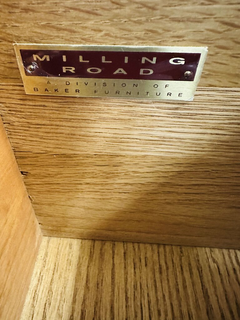 Baker Milling Road Satin Inlay Dresser 16x38x34