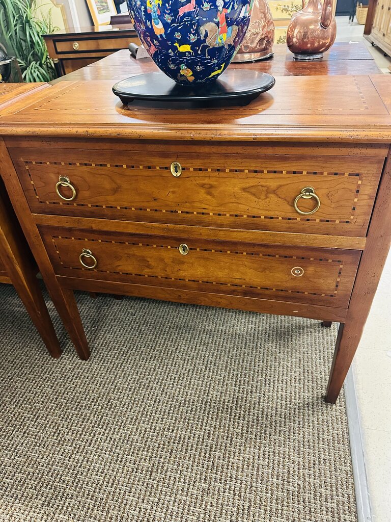 Baker Milling Road Satin Inlay Dresser 16x38x34