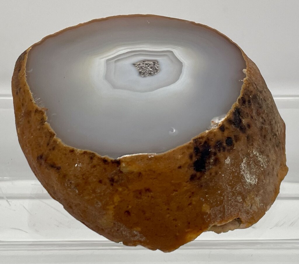 Cut & Polished Geode Agate Stone Paper Weight