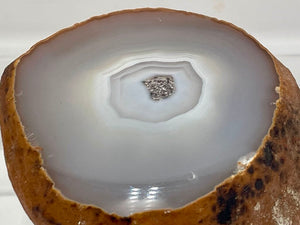 Cut & Polished Geode Agate Stone Paper Weight
