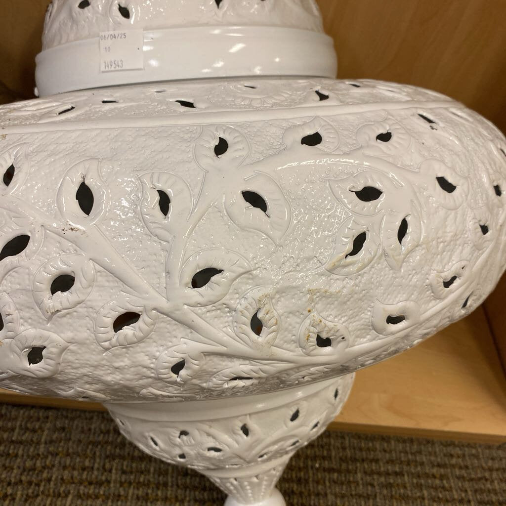 Moroccan Style Pendant Lantern w/ Vine Motif
