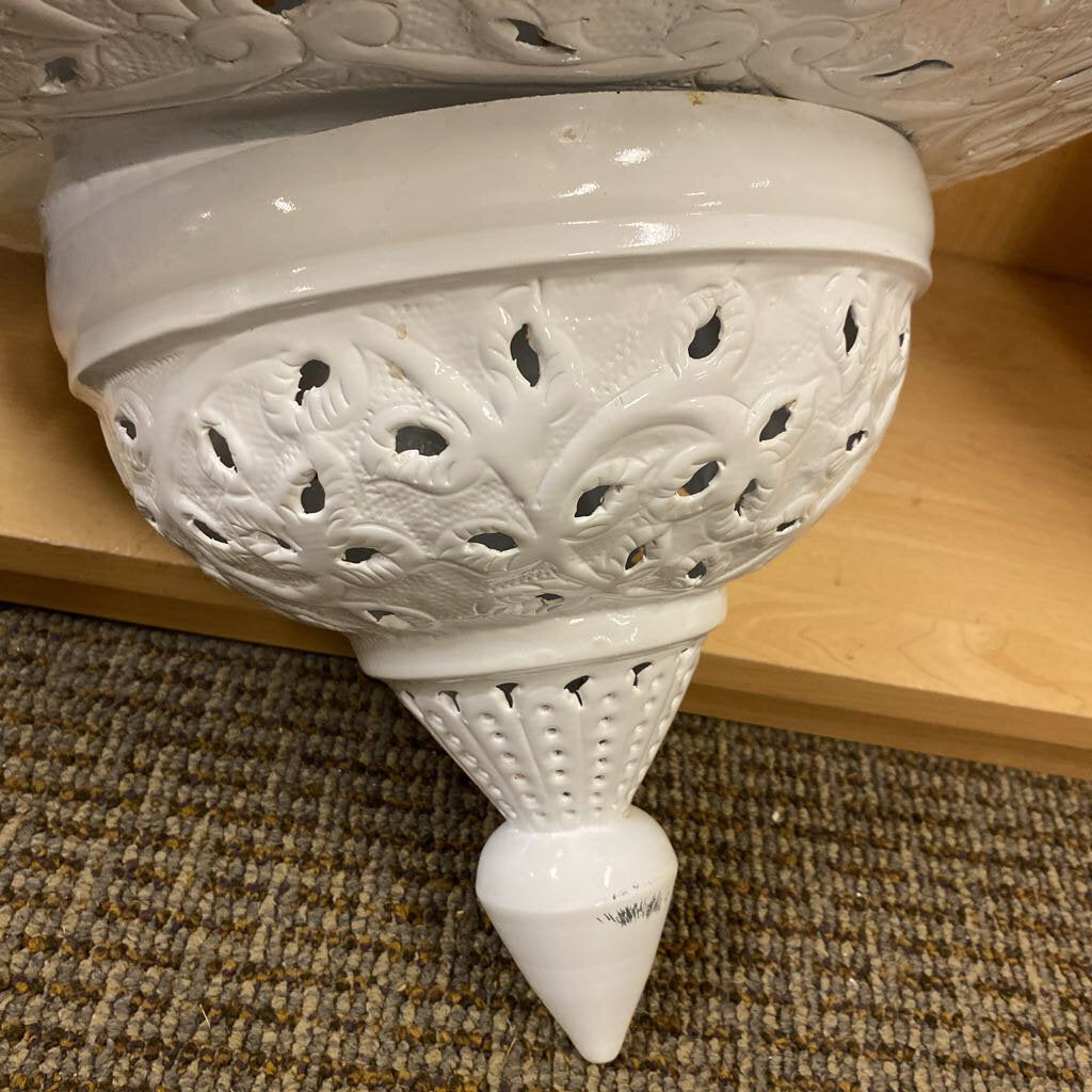 Moroccan Style Pendant Lantern w/ Vine Motif