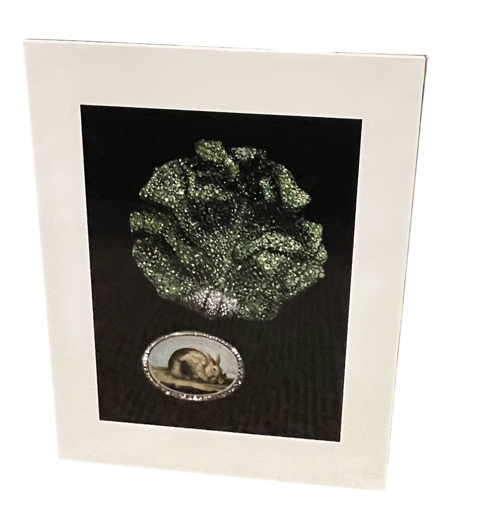JAR Lettuce Leaf Brooch Digital Repro Met Museum Packaged Print 20x16
