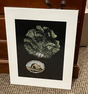 JAR Lettuce Leaf Brooch Digital Repro Met Museum Packaged Print 20x16