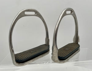 Vintage English Style Stainless Steel Riding Stirrups (PAIR)