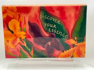 Vintage Floral Urethane Lacquered Wall Pop Art (2Pcs)