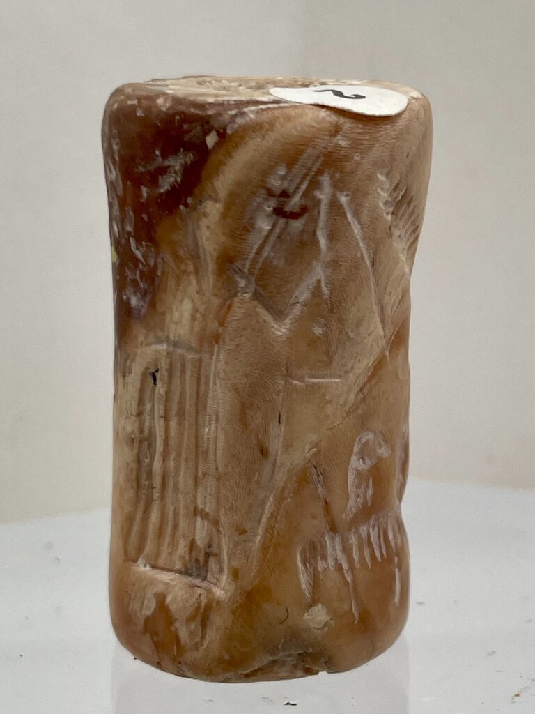 3 Akkadian, Hittite, Near Eastern Cylinder Seals Circa 2500-500 BCE (3Pcs)
