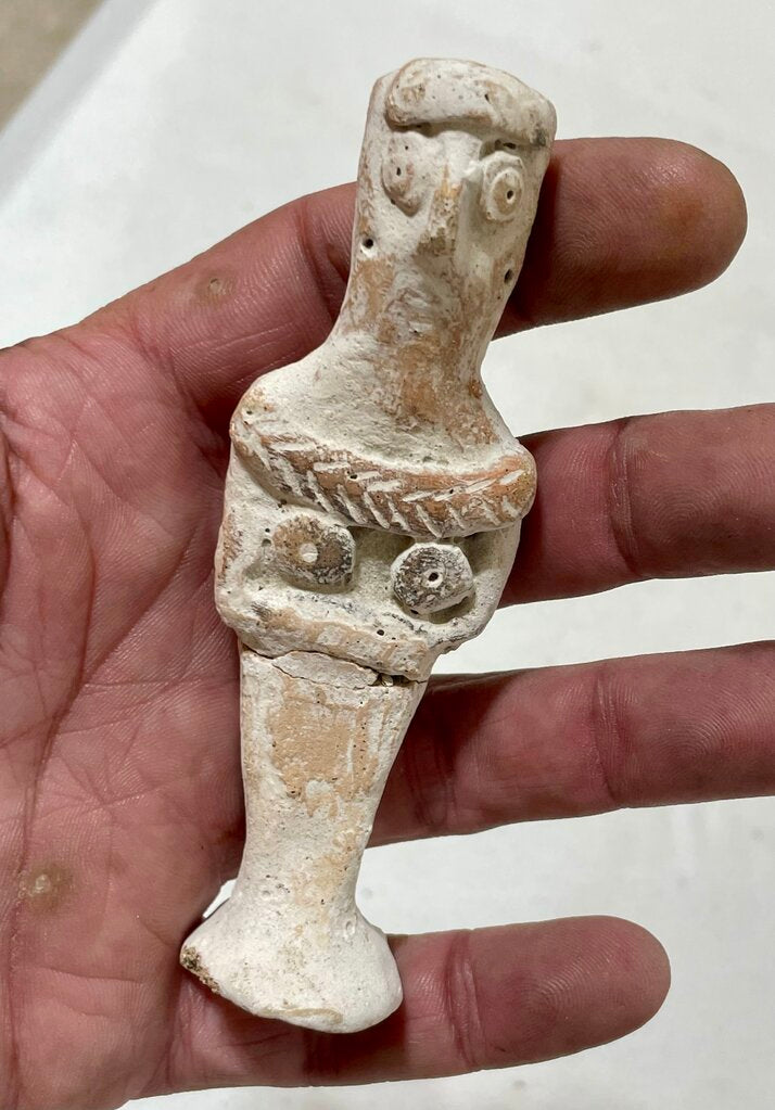 20th-17th BCE Syro-Hittite Terracotta Figure The Goddess Astarte
