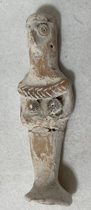 20th-17th BCE Syro-Hittite Terracotta Figure The Goddess Astarte