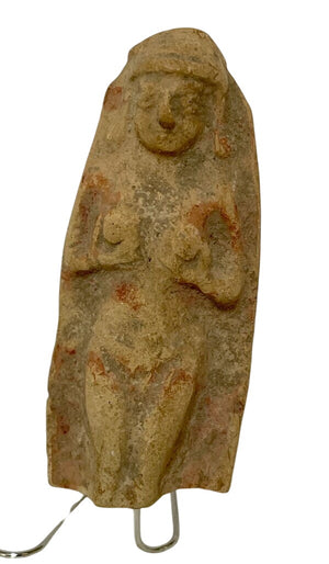 19th-17th BCE Babylonian Terracotta Plaque Depicting Astarte by Miss Daisy's Consignment & Auction House