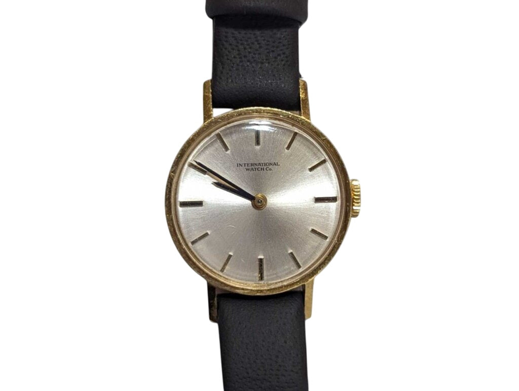 IWC Schaffhausen Watch 18k Yellow Gold by Miss Daisy's Consignment & Auction House