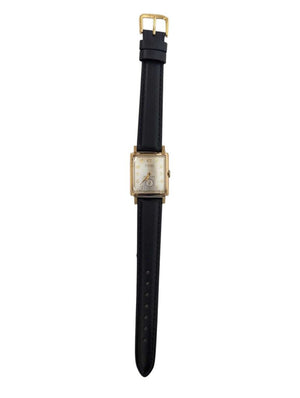 Vintage Gruen Curvex Watch 14k Yellow Gold (engraving)