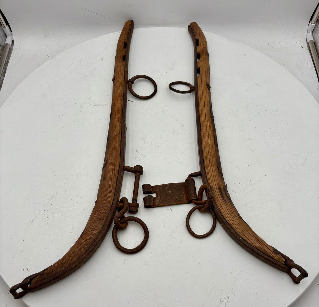 Late 19th C. Horse Hames Harness Riggs (2 Pcs)