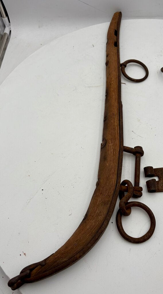 Late 19th C. Horse Hames Harness Riggs (2 Pcs)