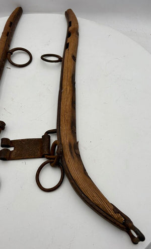 Late 19th C. Horse Hames Harness Riggs (2 Pcs)