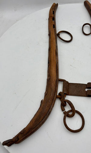Late 19th C. Horse Hames Harness Riggs (2 Pcs)