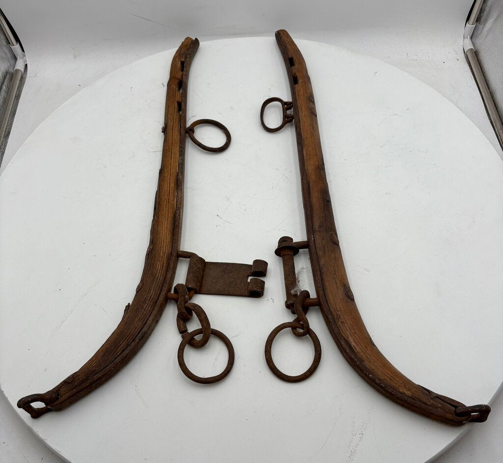 Late 19th C. Horse Hames Harness Riggs (2 Pcs)