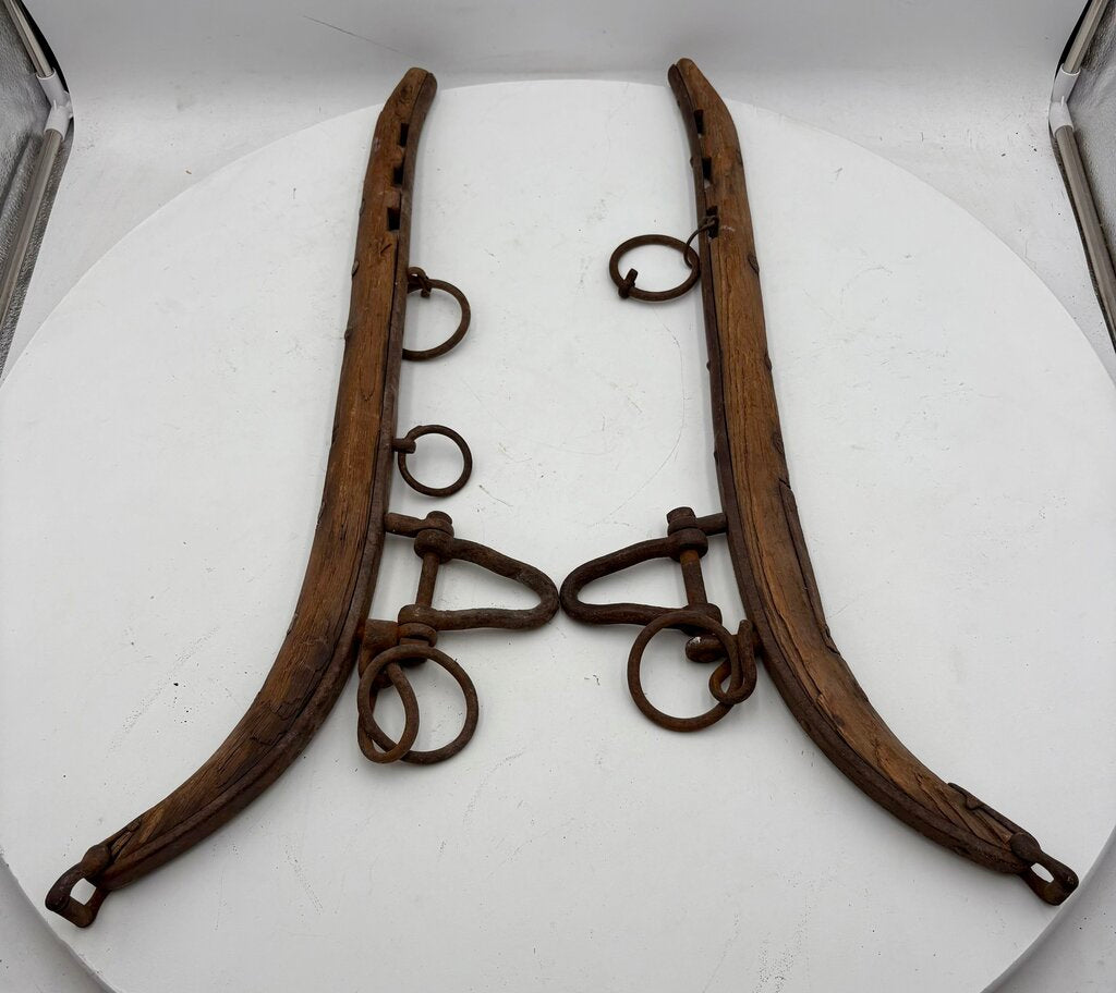 Late 19th C. Horse Hames Harness Riggs (2 Pcs)