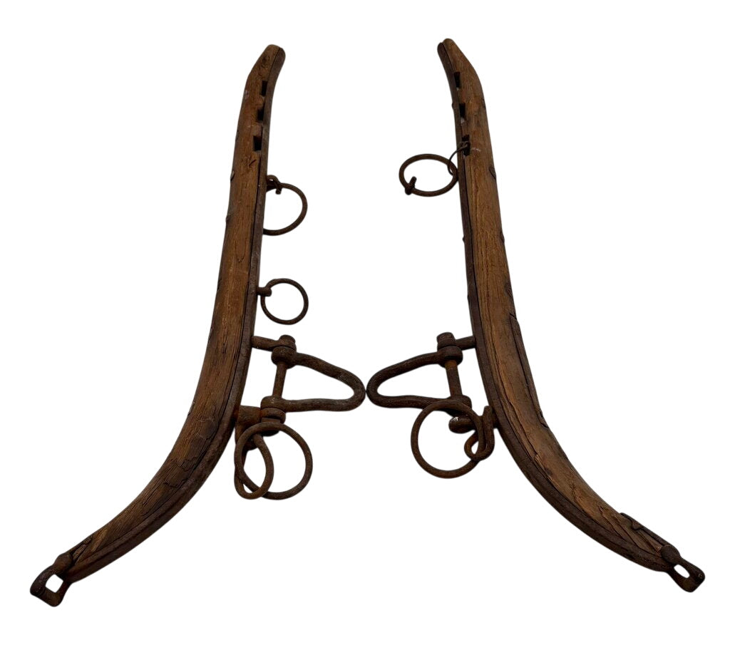 Late 19th C. Horse Hames Harness Riggs (2 Pcs) by Miss Daisy's Consignment & Auction House