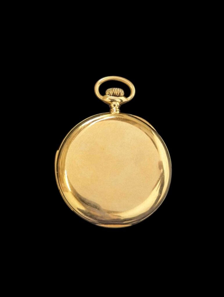 Minute Repeater D.R. Dingwall Pocket Watch 18k Yellow Gold