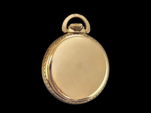 Waltham Vanguard Pocket Watch w/ up & Down Indicator 14k G.F.