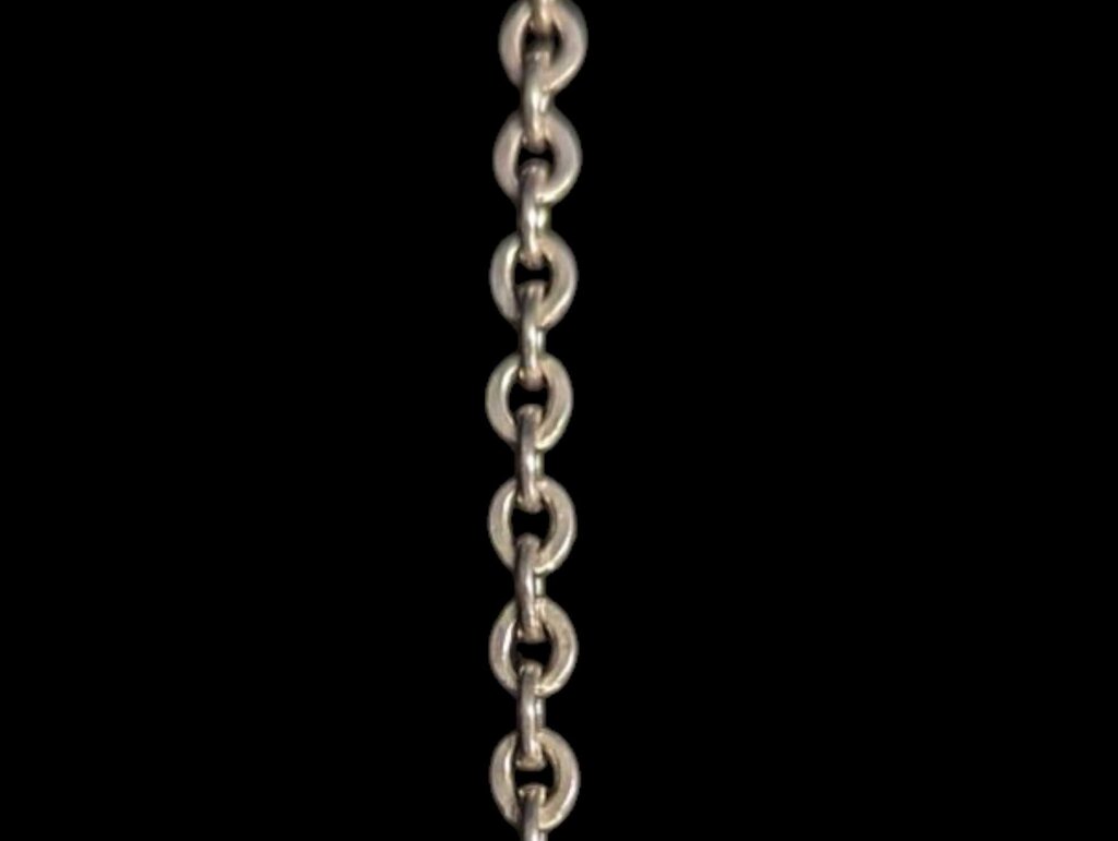 Sterling Silver Chain (circle links)