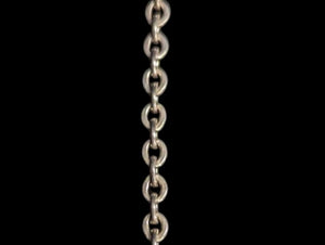 Sterling Silver Chain (circle links)