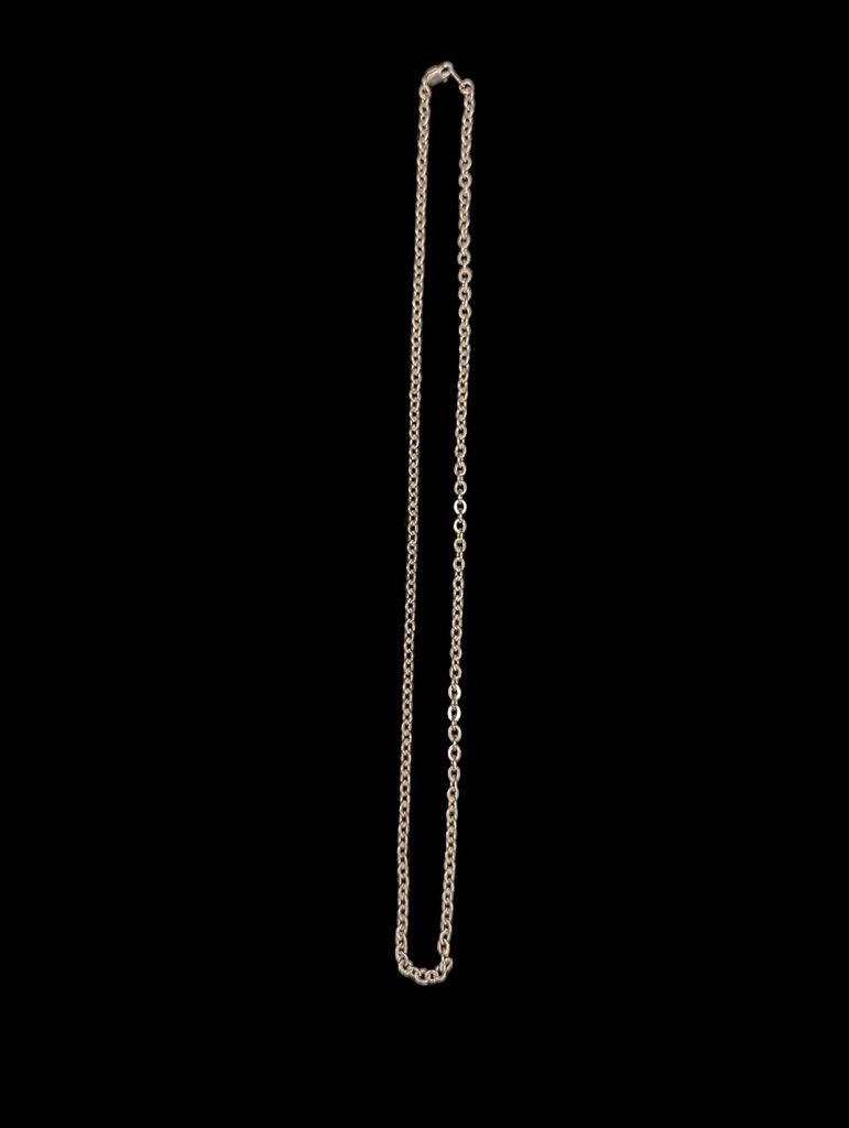Sterling Silver Chain (circle links)