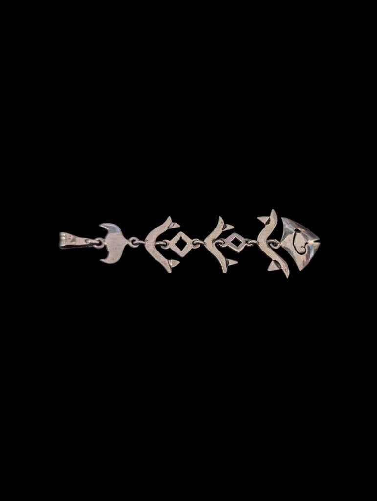 Sterling Silver Pendant (fishbone)