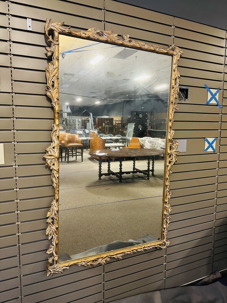 Ornate Gilt Mirror 41x67