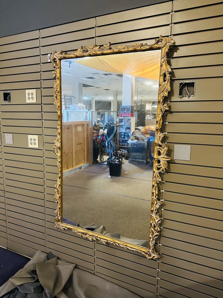 Ornate Gilt Mirror 41x67