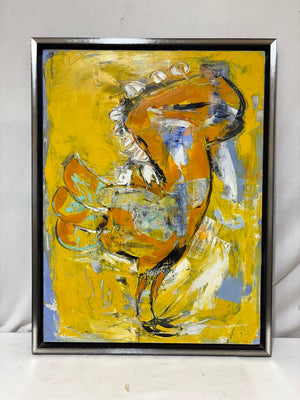 Aros GHO " Derechos del Pollo" 2001 Acrylic on Canvas