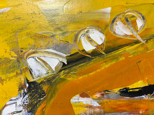 Aros GHO " Derechos del Pollo" 2001 Acrylic on Canvas